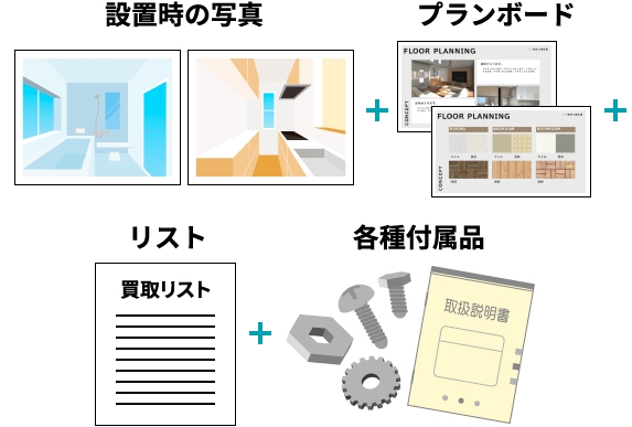 その他ご準備いただきたいもの