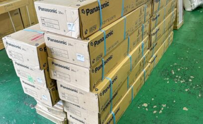 東京都足立区のお客様からPanasonic　防音フローリング8ケースを買取させていただきました。