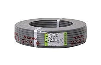 矢崎 電線2.0ミリ2芯