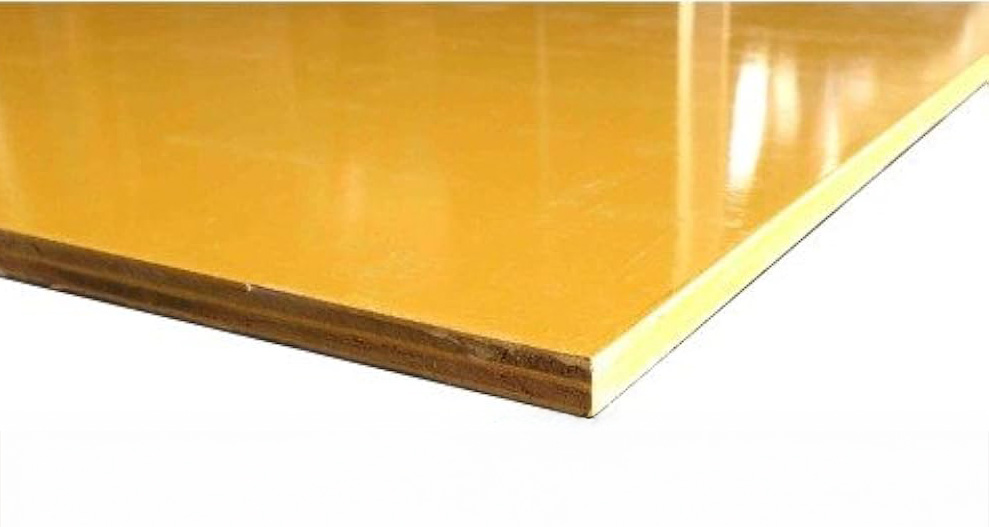 コンクリート型枠用塗装合板（イエロー）